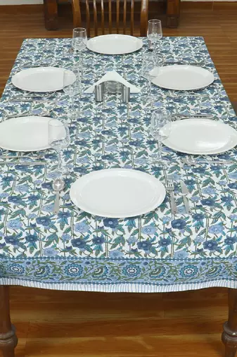 Handmade Table Cloth Block Print Napkins