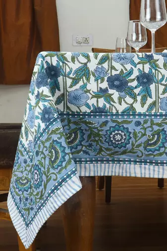 Handmade Table Cloth Block Print Napkins