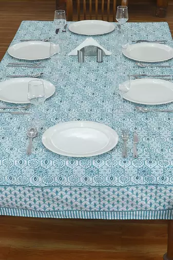 Handmade Table Cloth Block Print Napkins