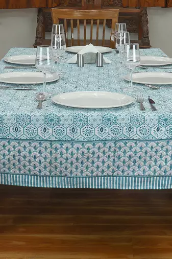 Handmade Table Cloth Block Print Napkins