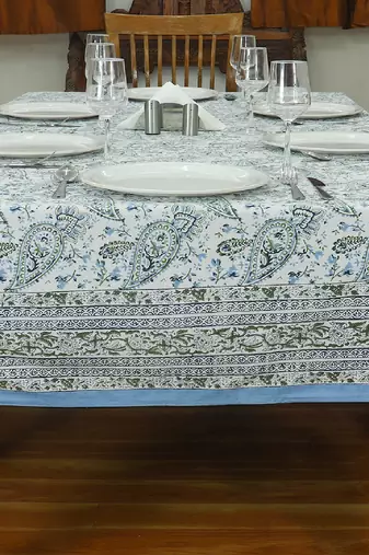 Handmade Table Cloth Block Print Napkins