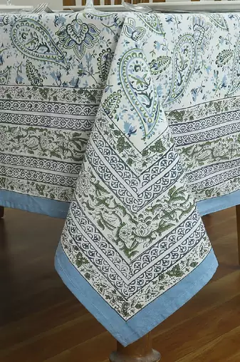 Handmade Table Cloth Block Print Napkins