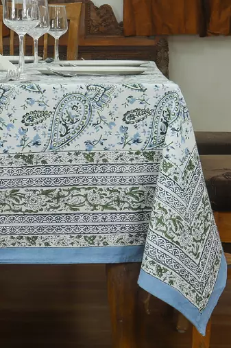 Handmade Table Cloth Block Print Napkins