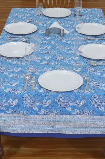 Handmade Table Cloth Block Print Napkins