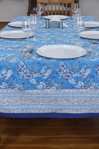 Handmade Table Cloth Block Print Napkins