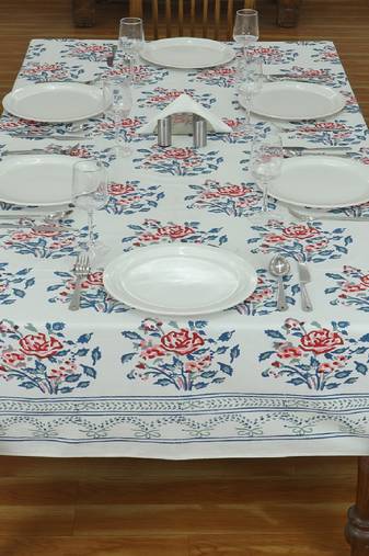 Handmade Table Cloth Block Print Napkins
