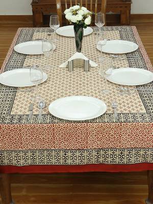 Handmade Table Cloth Block Print Napkins 1