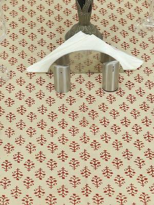 Handmade Table Cloth Block Print Napkins 4