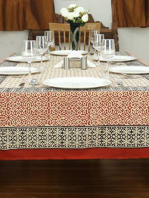 Handmade Table Cloth Block Print Napkins 2