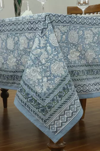 Handmade Table Cloth Block Print Napkins
