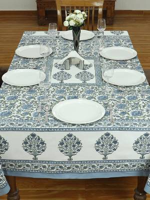 Handmade Table Cloth Block Print Napkins 1