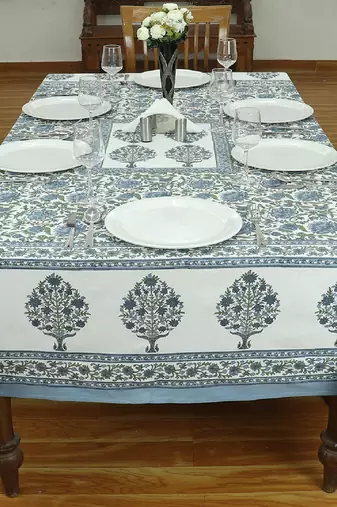 Handmade Table Cloth Block Print Napkins