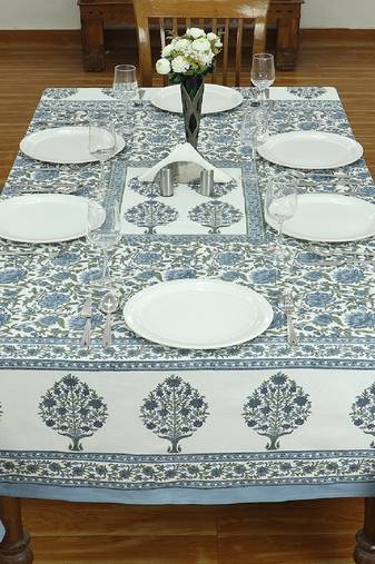 Handmade Table Cloth Block Print Napkins