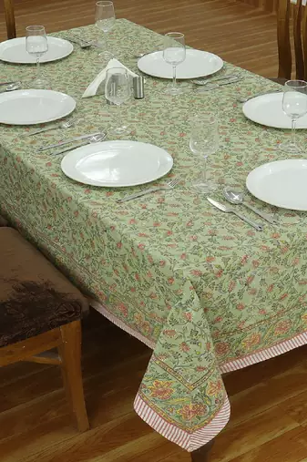 Handmade Table Cloth Block Print Napkins