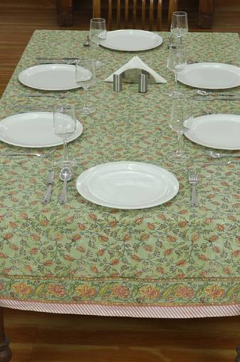Handmade Table Cloth Block Print Napkins