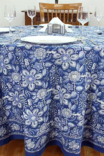 Handmade Table Cloth Block Print Napkins
