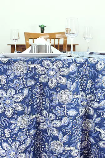 Handmade Table Cloth Block Print Napkins