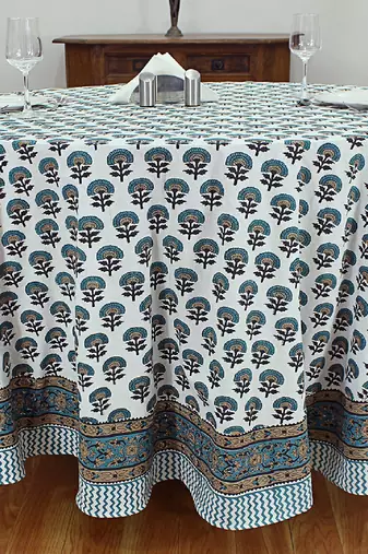 Handmade Table Cloth Block Print Napkins