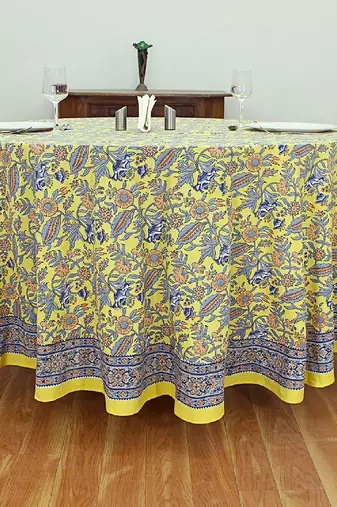 Handmade Table Cloth Block Print Napkins