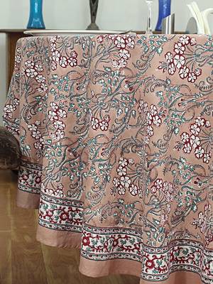 Handmade Table Cloth Block Print Napkins 4