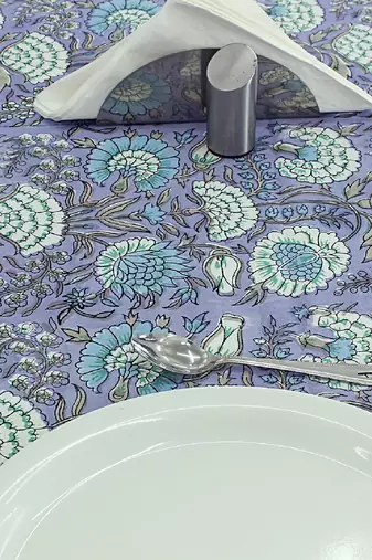 Handmade Table Cloth Block Print Napkins