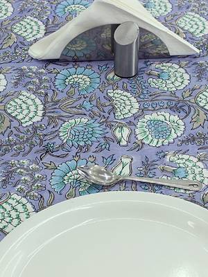 Handmade Table Cloth Block Print Napkins 2