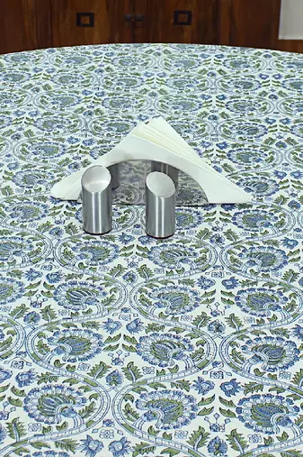 Handmade Table Cloth Block Print Napkins