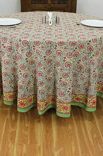 Handmade Table Cloth Block Print Napkins