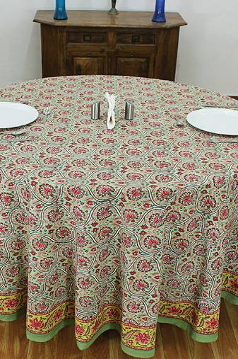 Handmade Table Cloth Block Print Napkins