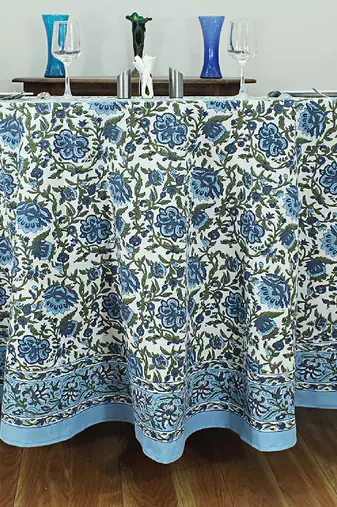 Handmade Table Cloth Block Print Napkins