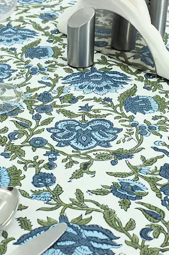 Handmade Table Cloth Block Print Napkins