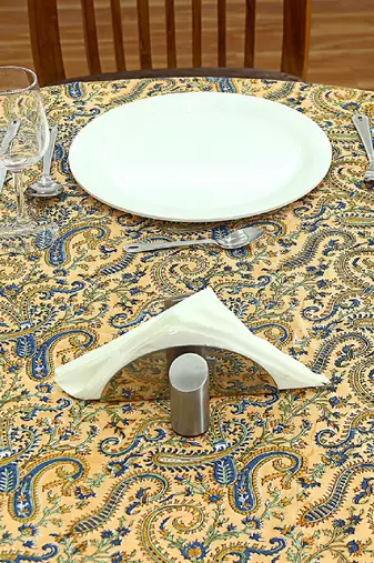 Handmade Table Cloth Block Print Napkins