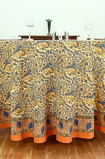 Handmade Table Cloth Block Print Napkins
