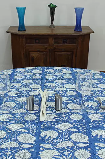 Handmade Table Cloth Block Print Napkins
