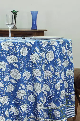 Handmade Table Cloth Block Print Napkins