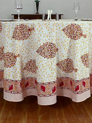 Handmade Table Cloth Block Print Napkins 3