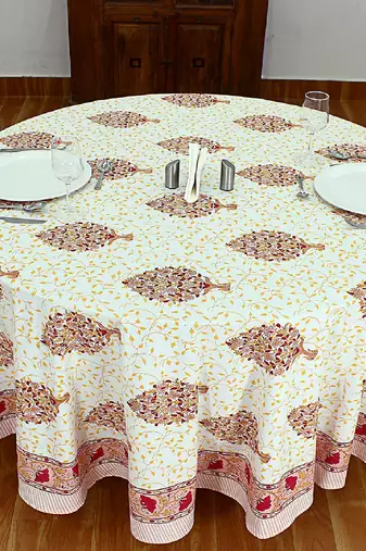 Handmade Table Cloth Block Print Napkins