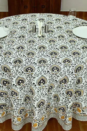 Handmade Table Cloth Block Print Napkins