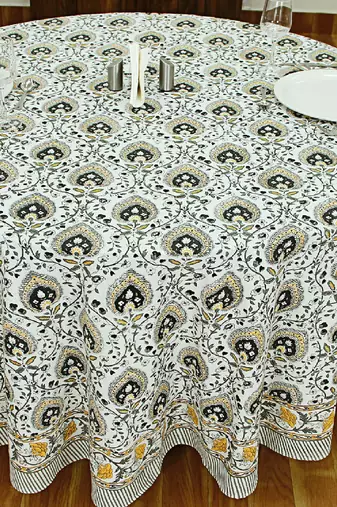 Handmade Table Cloth Block Print Napkins