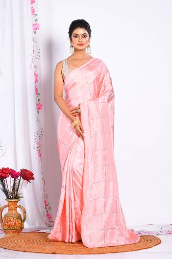 HEAVY EMBODIERY SAREE