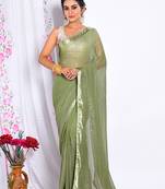HEAVY EMBODIERY SAREE