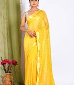 HEAVY EMBODIERY SAREE