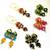 Multicolour Changeable Beads Earring