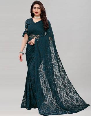 Rama Rasal Net Saree  1