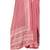 Pink abstract print georgette party wear saree with blouse