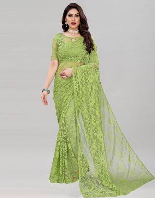 Mehndi Rasal Net Saree  1