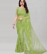 Mehndi Rasal Net Saree 