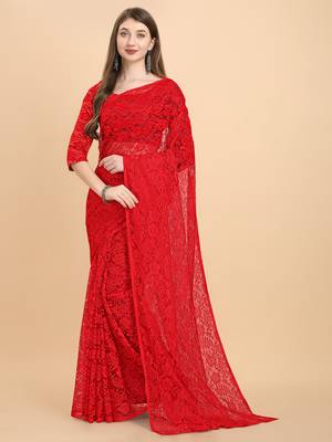 Reda Rasal Net Saree  1