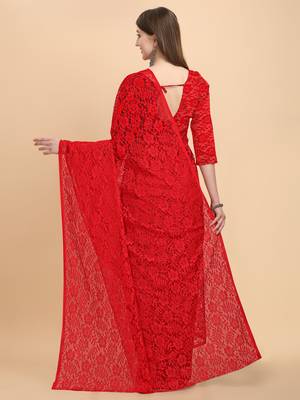Reda Rasal Net Saree  3