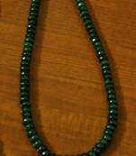 Green Onyx Single Line Necklace